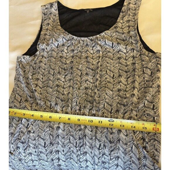 GARNET HILL Pullover Tencel Dress Size Medium Pockets Stretch Sleeveless Casual - Picture 13 of 13